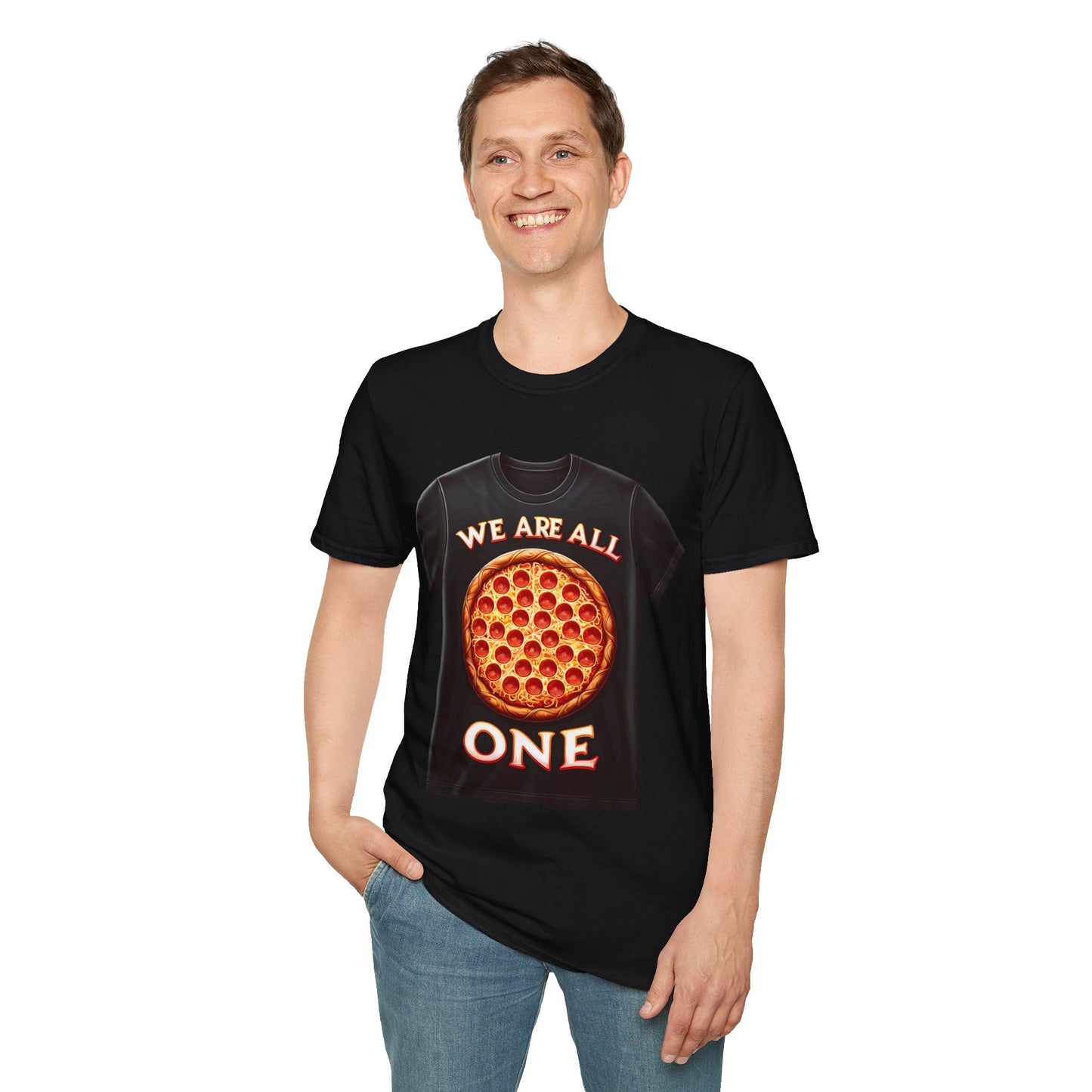 T-Shirt - Pizza, We Are All One